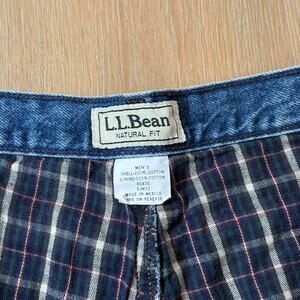 Vintage LL Bean Flannel Lined Jeans. Heavyweight, Workwear, Casual Outdoor Pants